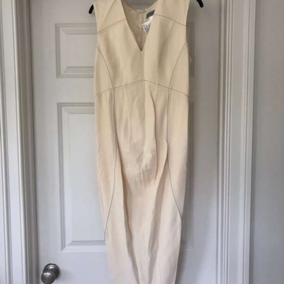 Sportmax Dardano Dress Size 10 US Ivory - Picture 5 of 6
